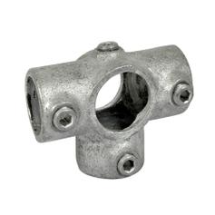 Buiskoppeling T-Stuk met zij-uitgang-E / 48,3 mm
